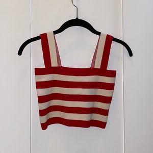 Farm Rio cropped tank